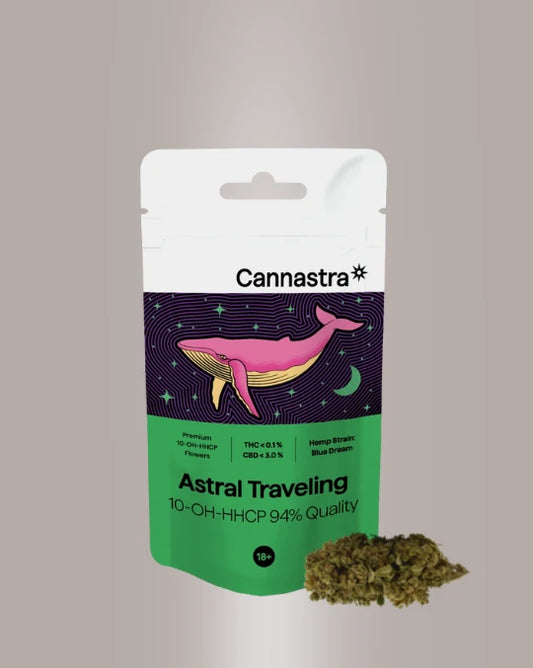 Cannastra 10-OH-HHCP Blüte Astral Travelling (Blue Dream) 94%
