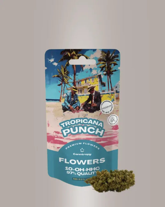 Canntropy 10-OH-HHC Blüte – Tropicana Punch (97% Qualität), 1 - 5 g