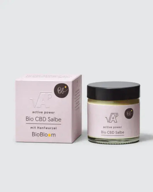 Bio CBD Salbe „active power“ mit 600 mg CBD