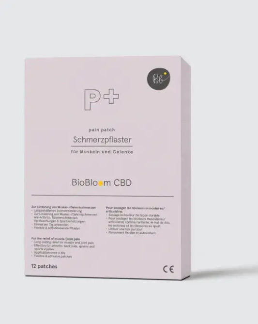 Schmerzpflaster mit CBD
pain patch von BioBloom