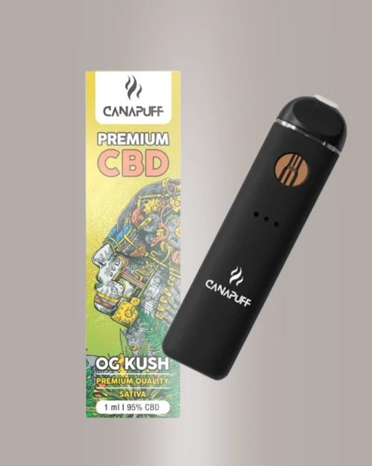 OG KUSH 95% CBD Einweg-Vaporizer von Canapuff