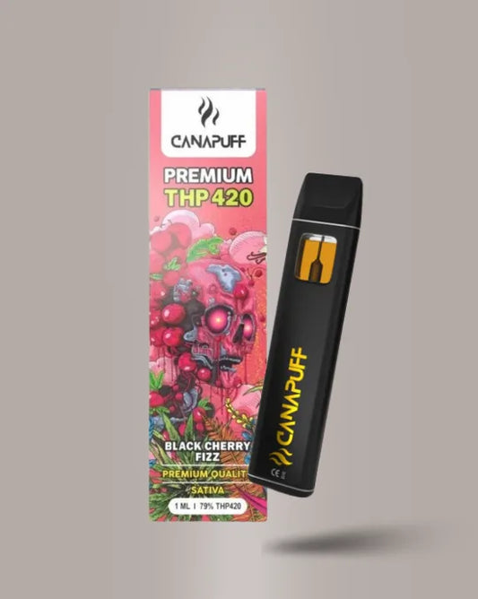 Black Cherry Fizz 79% THP420 Vape von Canapuff