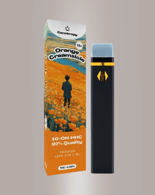 Canntropy 10-OH-HHC Vape Pen Orange Creamsicle 2 ml, 97%