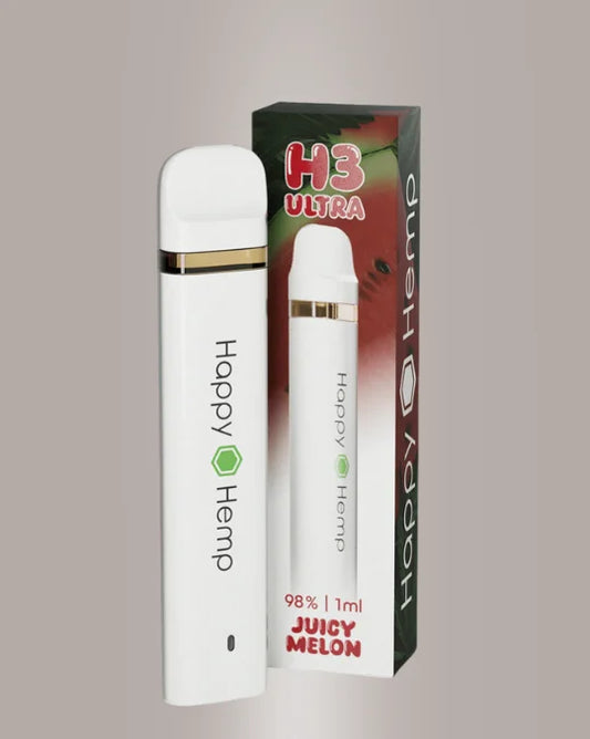 Happy Hemp H3 Ultra Juicy Watermelon 1ml Vape