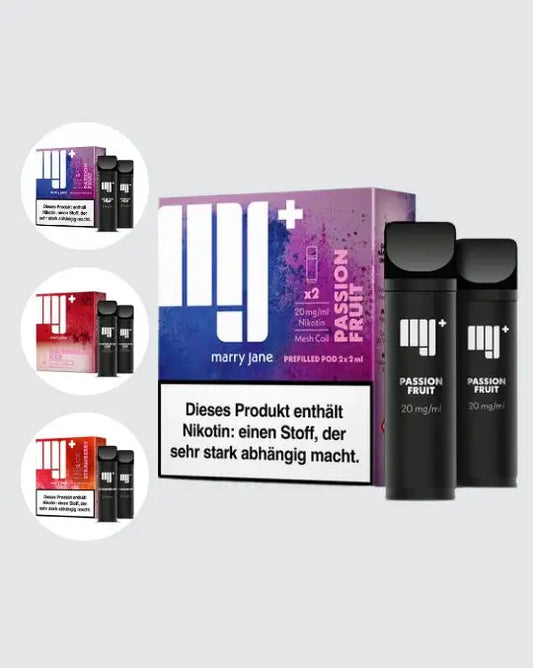 Marry Jane Pods verschieden Geschmacksrichtungen