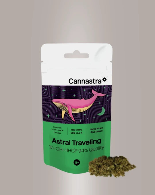 Cannastra 10-OH-HHCP Blüte Astral Travelling (Blue Dream) 94%