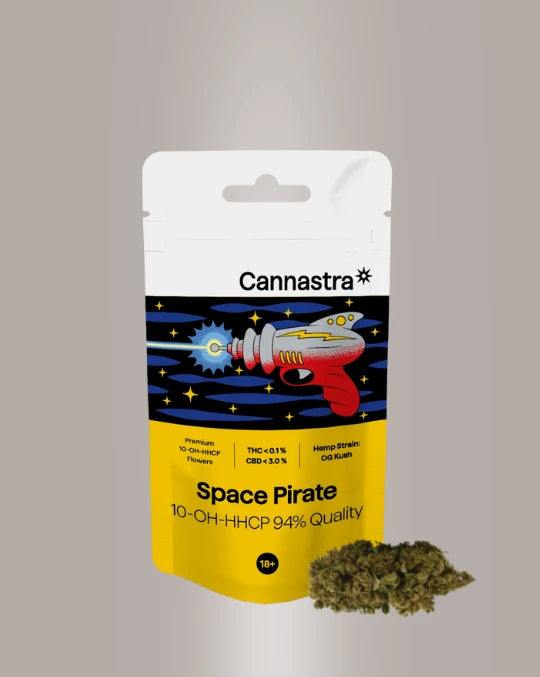 Cannastra 10-OH-HHCP Blüte Space Pirate OG Kush 94%