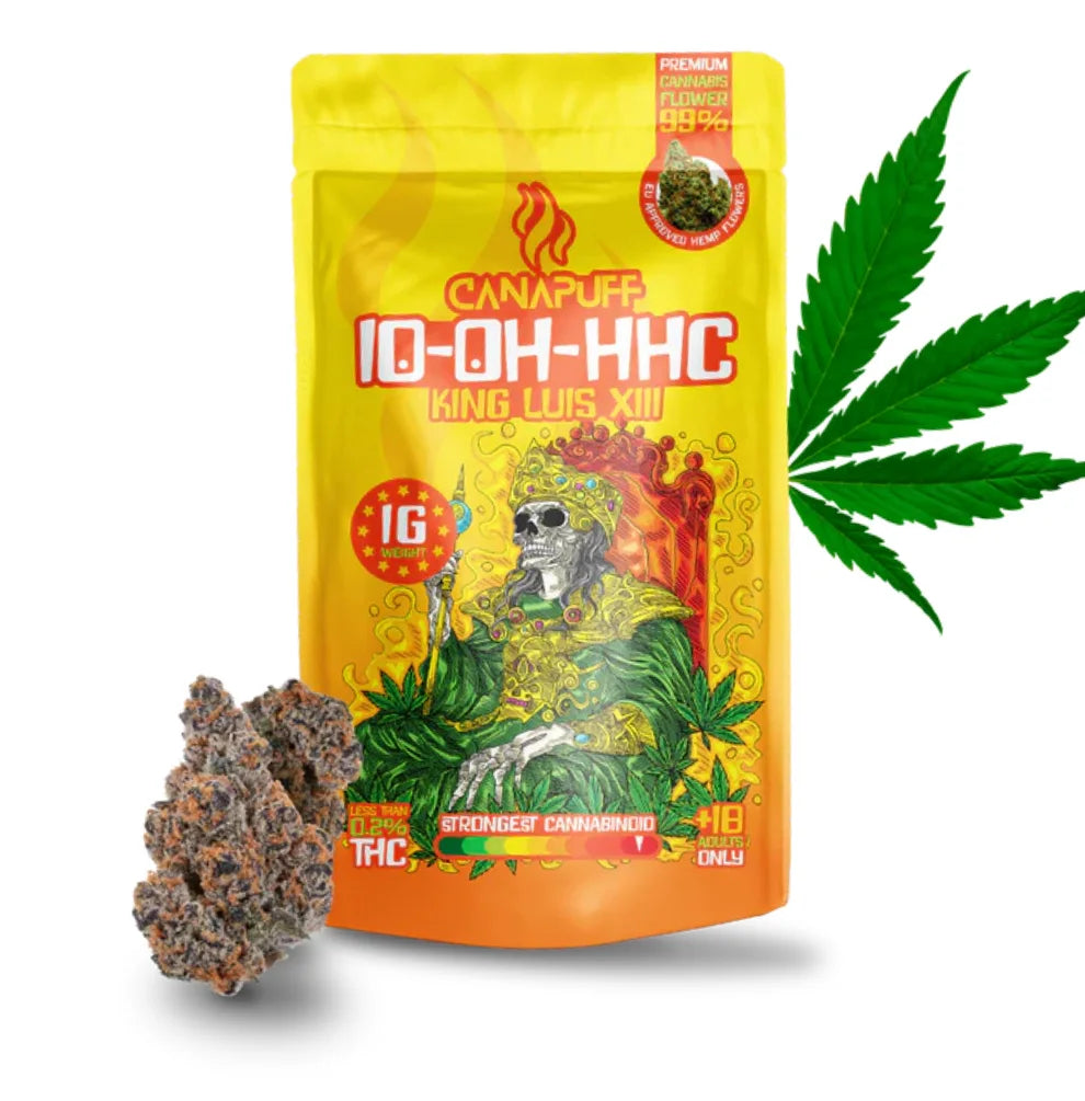 King Luis XIII 99% – 10-OH-HHC Blüten (1 g) Canapuff