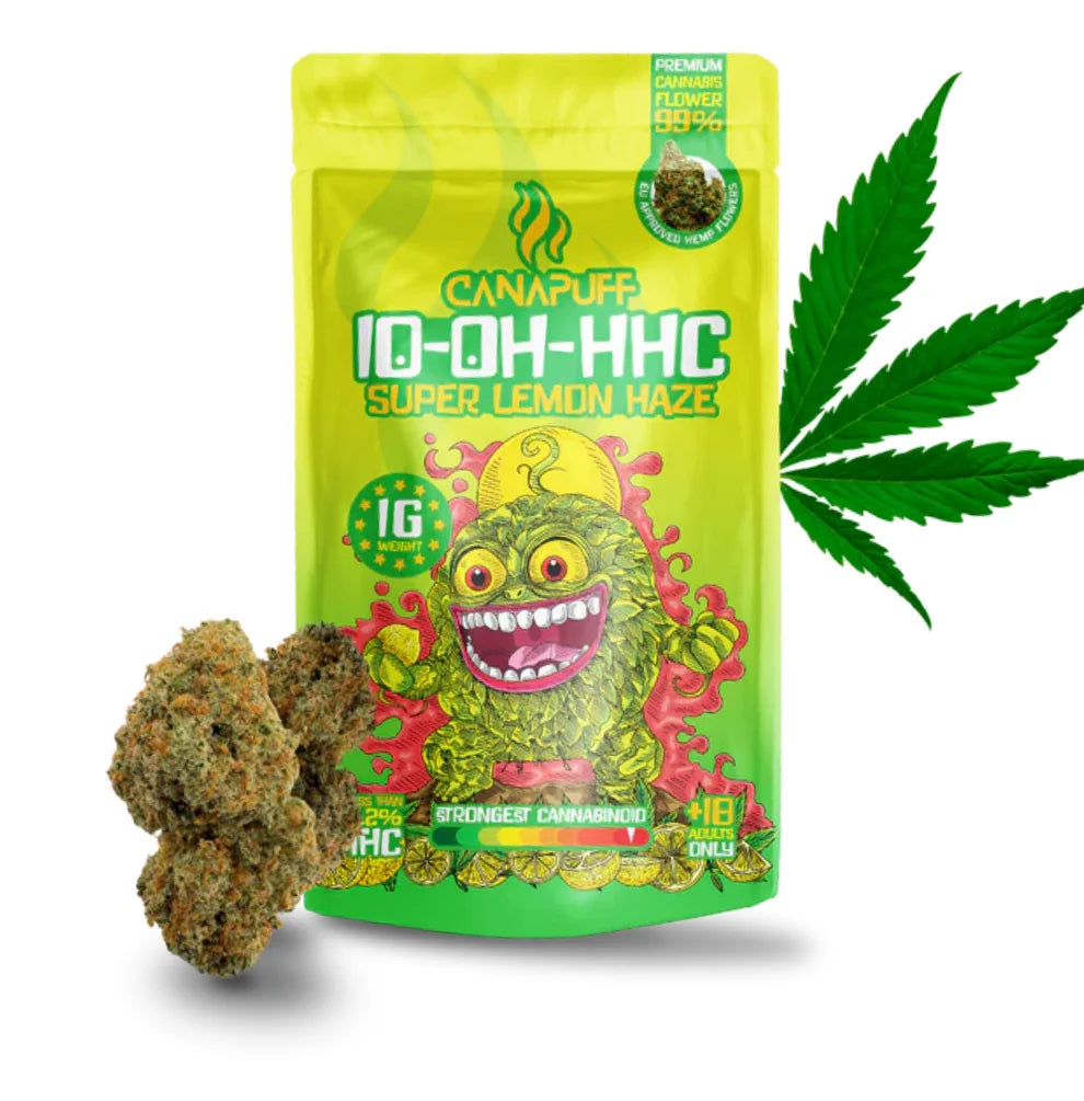 Super Lemon Haze 99% – 10-OH-HHC Blüten Canapuff