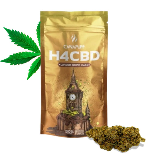CanaPuff London Pound Cake – H4CBD Blüten 50%