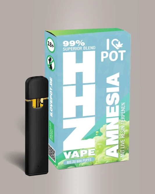HHZ Vape Pen Amnesia 95% THC 0%