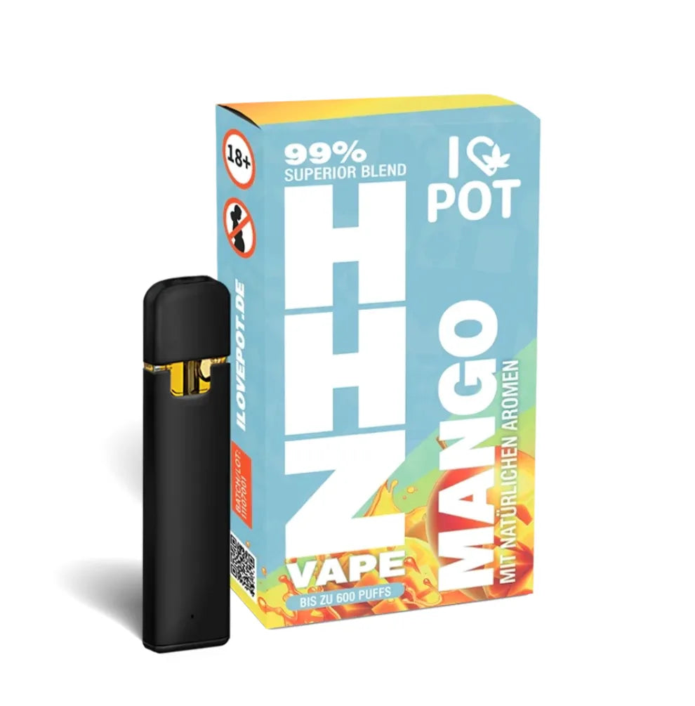 HHZ Vape Pen Mango 95% 1 ml I Love Pot