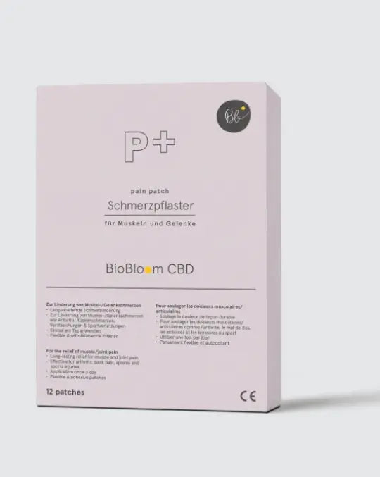 Schmerzpflaster mit CBD
pain patch von BioBloom