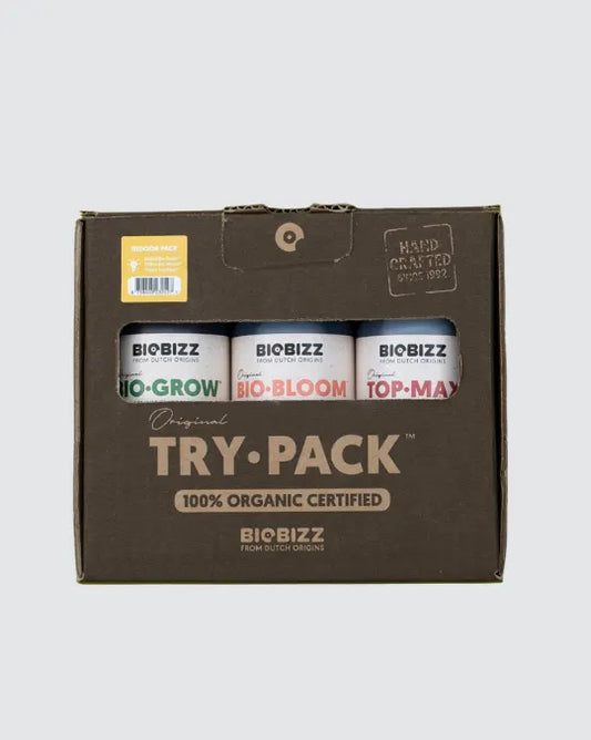 BioBizz Try-Pack Indoor, Bio-Düngerset für Indoor-Grow