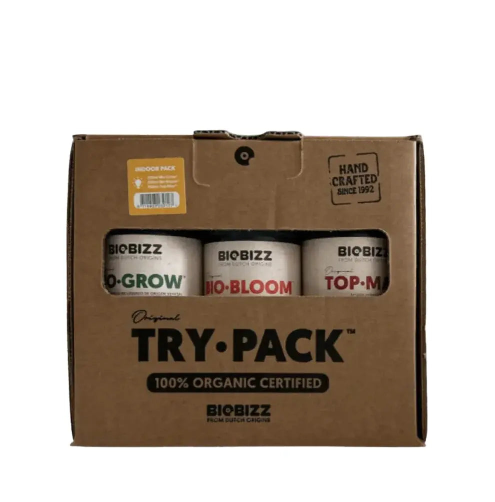 BioBizz Try·Pack Indoor Komplettset für den organischen Indoor-Anbau