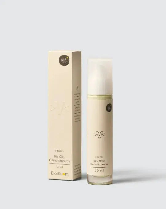 Bio CBD Gesichtscreme
vitalize von BioBloom kaufen