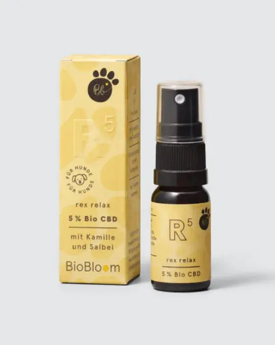 5% Bio CBD Öl für Hunde
rex relax von BioBloom