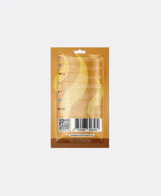 Canapuff White Truffle 10-OH-THC 95% Kartusche Verpackungsrückseite mit Produktinformationen