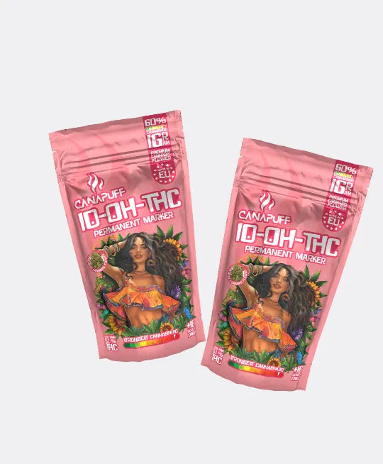 Canapuff 10-OH-THC Blüten Permanent Marker doppel Verpackung