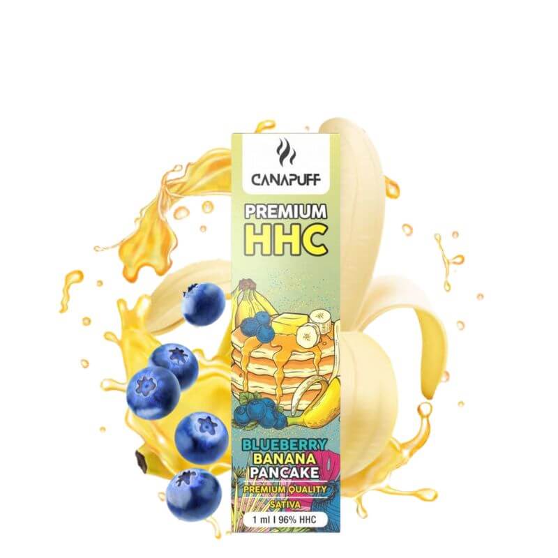 CanaPuff Vape Blueberry Banana Pancake 96%