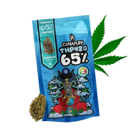 THP420 Blüten Jealousy 65% von Canapuff 