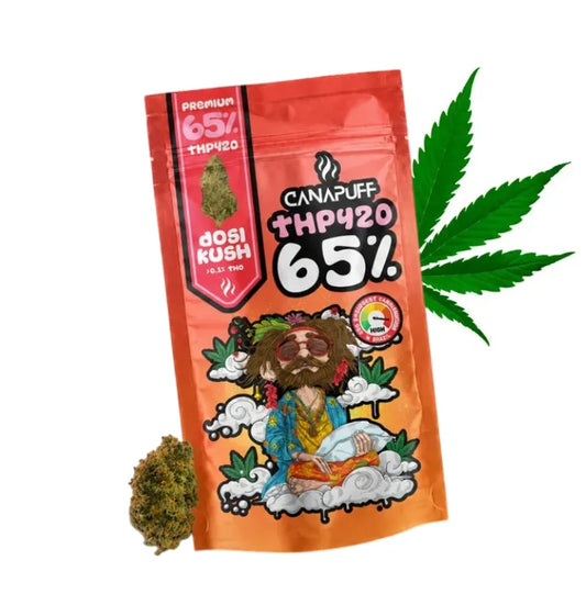 THP420 Blüten Dosi Kush von Canapuffmit Blüte