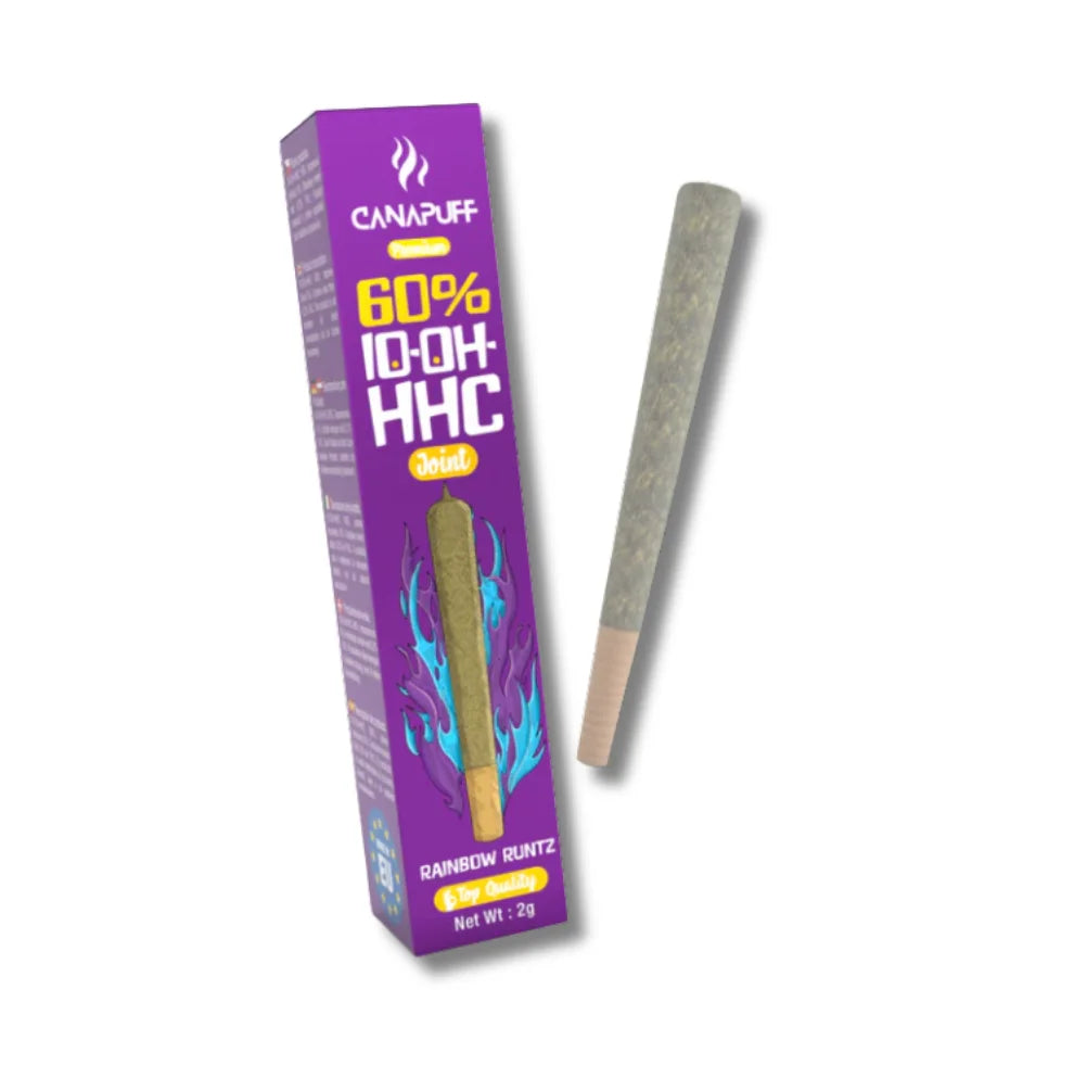 Canapuff Rainbow Runtz 60% 10-OH-HHC Joint 2g