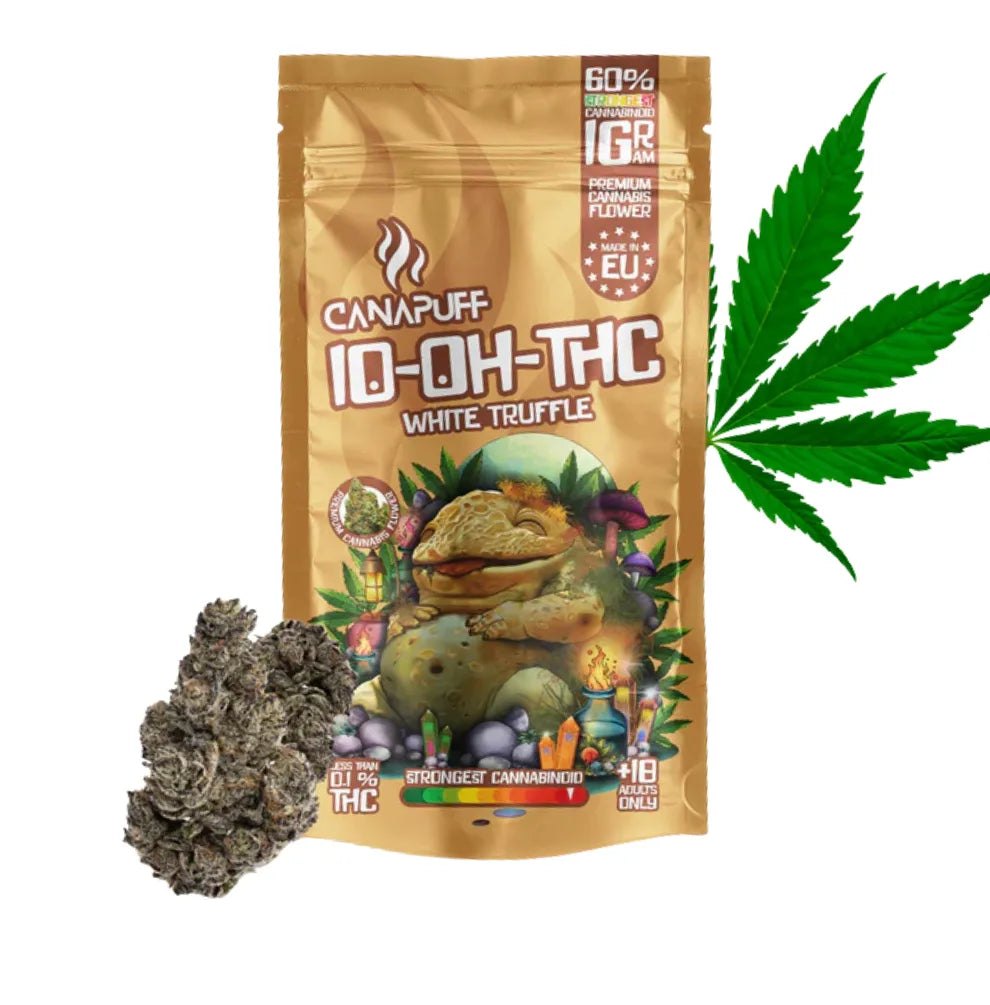 Canapuff 10-OH-THC White Truffle 60% Blüten.