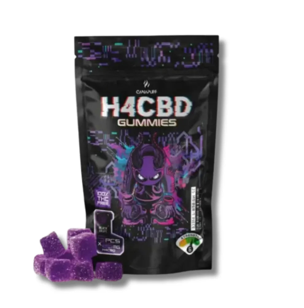 Canapuff H4CBD Gummies Black Grape