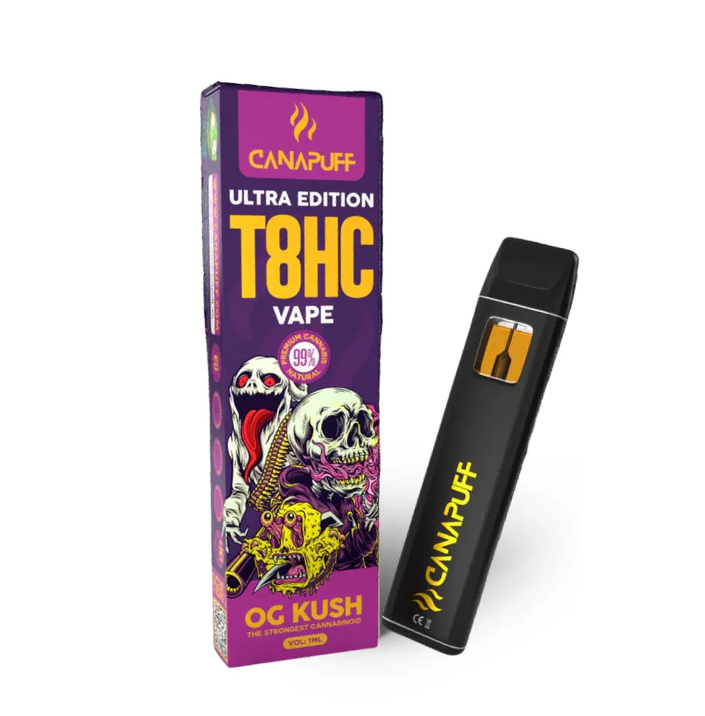 Canapuff T8HC Vape OG Kush Ultra Edition 99 Prozent 1ml KANNOBA kaufen