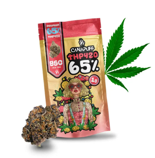 CanaPuff THP420 Blüten GSC 65% premium Cannabisblüten