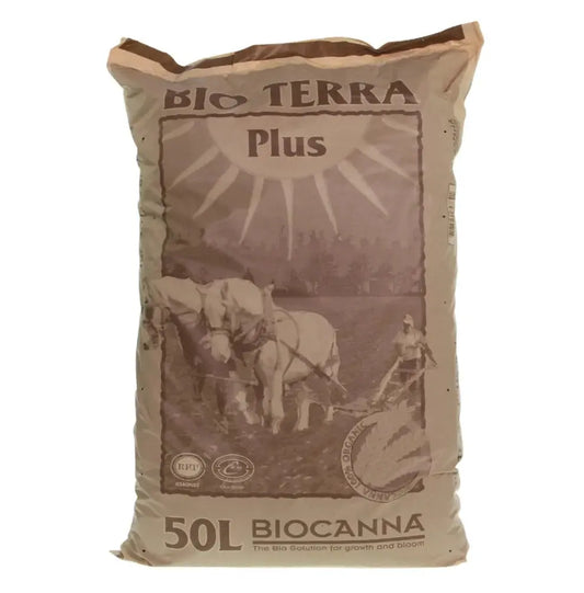 Canna Bio Terra Plus 50 Liter - Bio Erde für gesunde Pflanzen