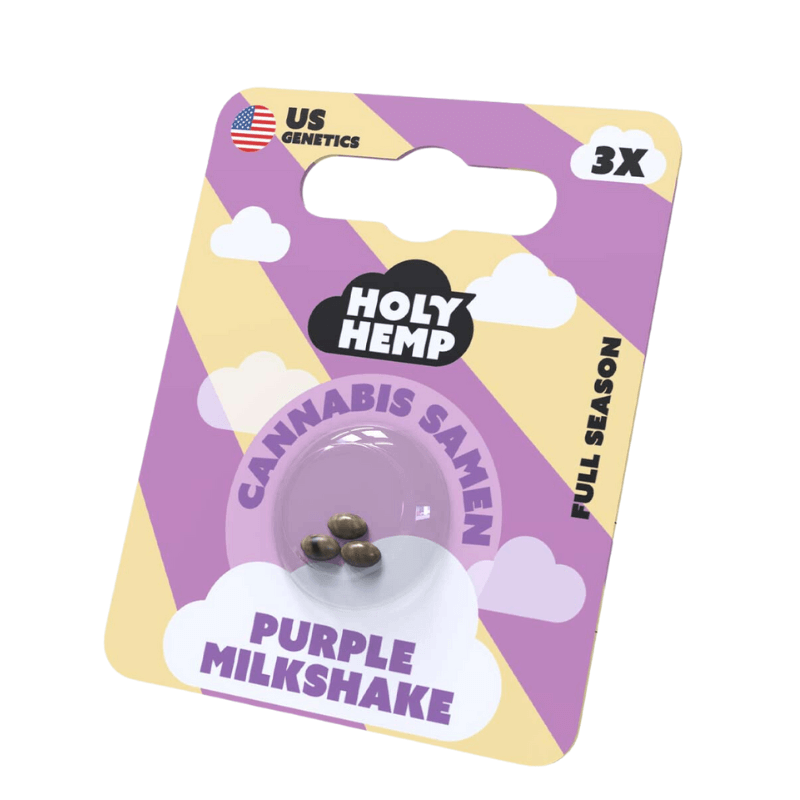 Cannabissamen Purple Milkshake von HolyHemp 3 Stück