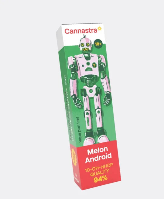 Cannastra 10-OH-HHCP Vape Pen Melon Android 94% 1ml
