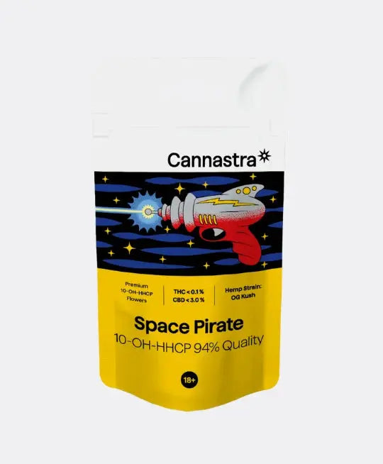 Cannastra 10-OH-HHCP Blüte Space Pirate 94%