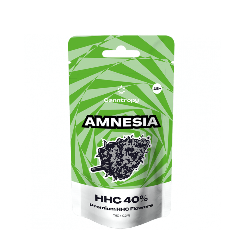 Canntropy Amnesia HHC 40% Blüten Verpackung