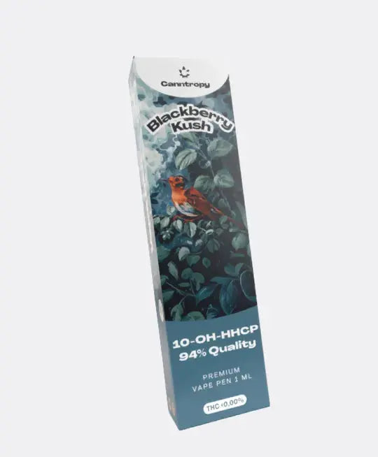 Canntropy 10-OH-HHCP Vape Pen Blackberry Kush 94% 1ml Canntropy