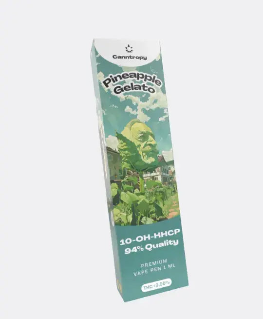 Canntropy 10-OH-HHCP Vape Pen Pineapple Gelato 94% 1ml