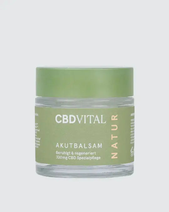 CBD VITAL – CBD Akutbalsam – CBD Balsam mit 6% (300mg) CBD – 50ml