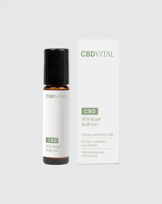 CBD VITAL SOS CBD Kopf Roll-On mit (100mg) CBD – 10ml