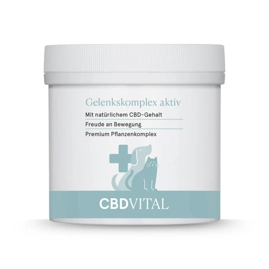 CBD Vital VET Gelenkskomplex aktiv, 100 g CBD Ergänzungsfutter für Hunde, Produktbild 1