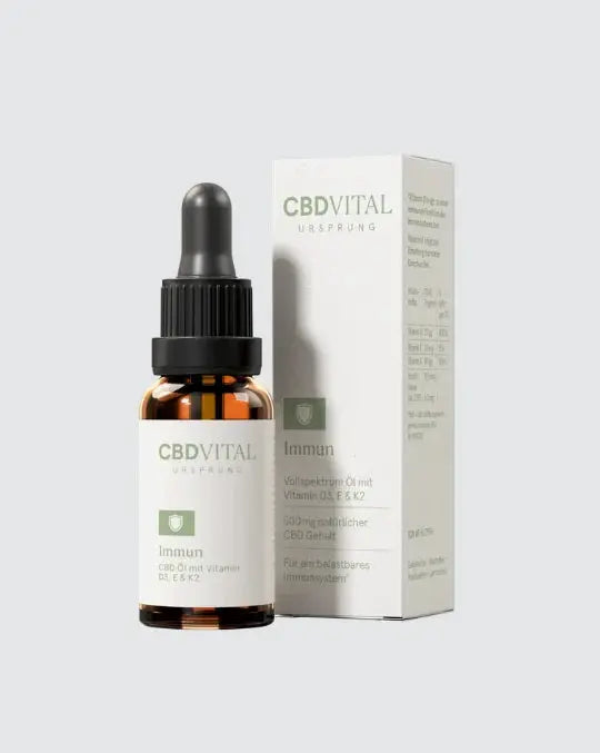 CBD VITAL – Ursprung IMMUN – CBD Öl (500mg) – 20ml