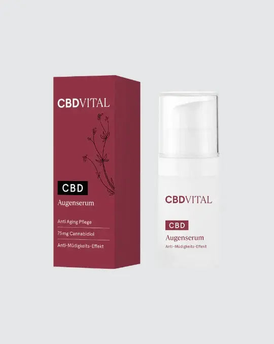 CBD VITAL – Premium – Augenserum – CBD Serum mit (75mg) CBD – 15ml