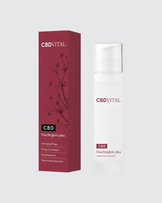 CBD VITAL – Premium – Feuchtigkeit plus – CBD Creme mit (50mg) CBD – 50ml
