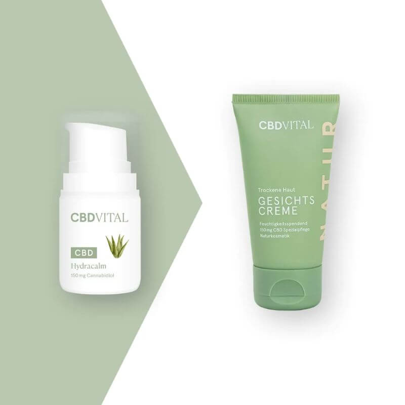 CBD Vital CBD Gesichtscreme Trockene Haut neue Verpackung 
