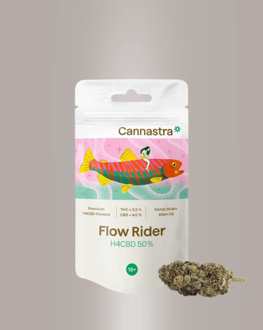 Cannastra H4CBD Blüte Flow Rider (Alien OG) – 50% H4CBD, THC < 0,2%