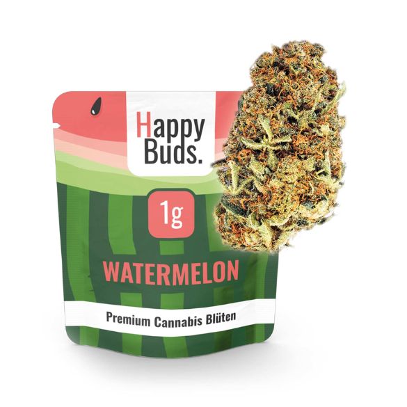 Happy Buds 1g Watermelon Premium Blüten