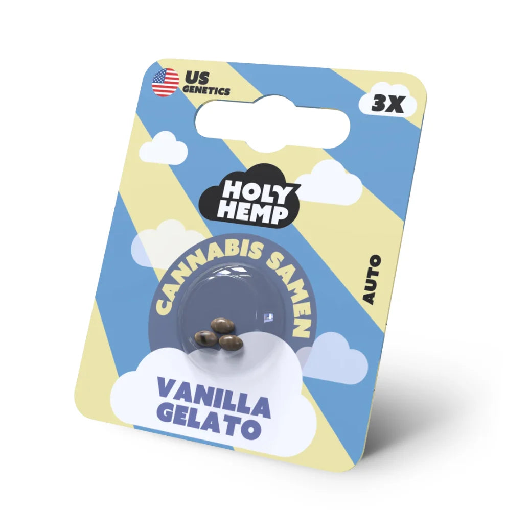 Holy Hemp Vanilla Gelato Automatic 3 Samen Autoflowering 20-25% THC feminisiert kaufen