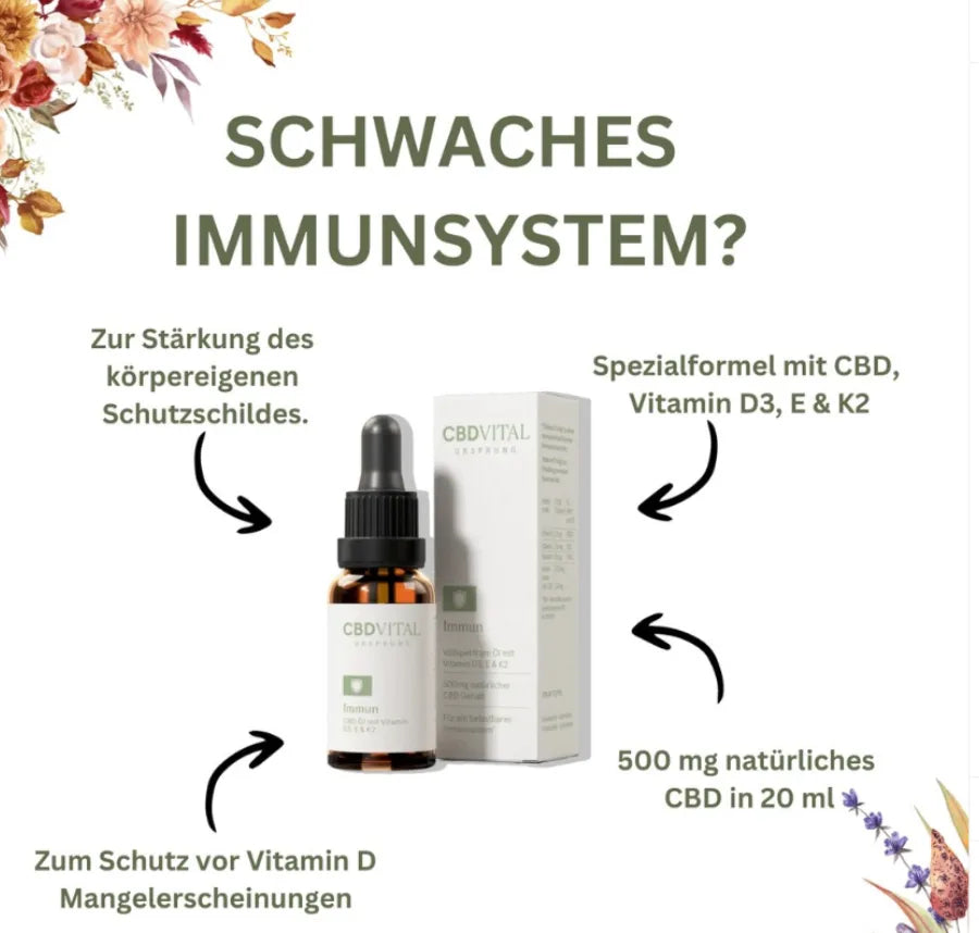 CBD VITAL CBD Ursprung IMMUN instagram Post