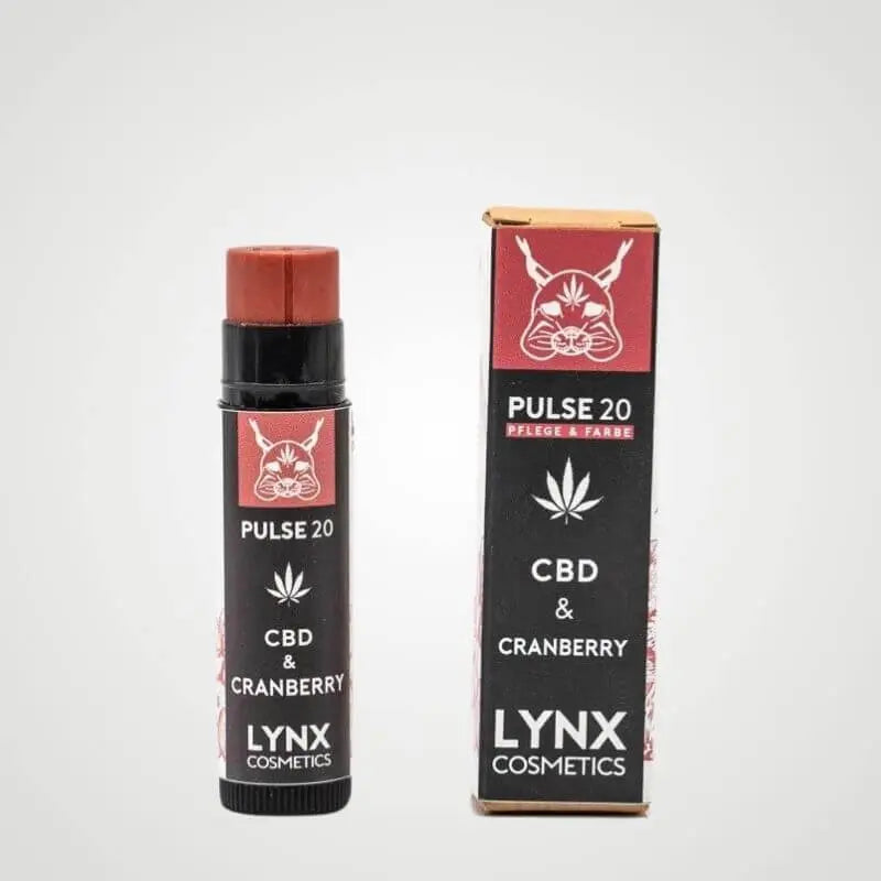 Lippenpflegestift Pulse20 mit CBD von Lynx Cosmetics
